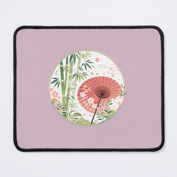Item preview, Cute Bamboo and Wagasa Circle Art designed and sold by NeoSakura.