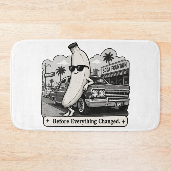 Item preview, Before Everything Changed Vintage Banana Meme Design designed and sold by MonkiFlipp.