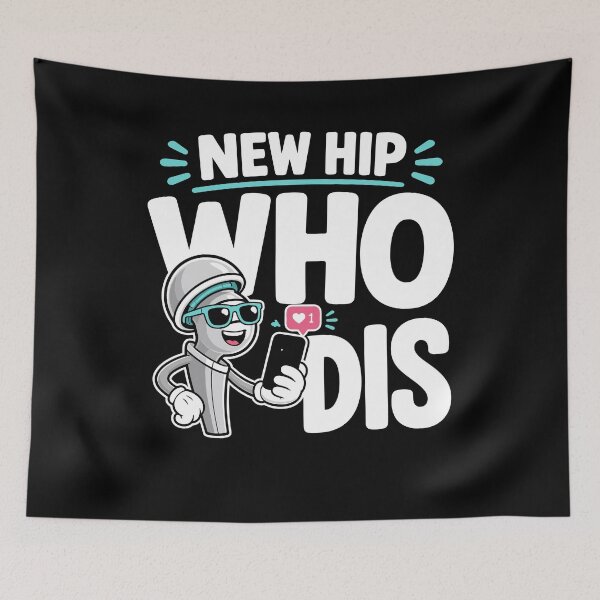 Item preview, Hip Replacement Bionic Hip New Hip Gift designed and sold by AndreasMei.