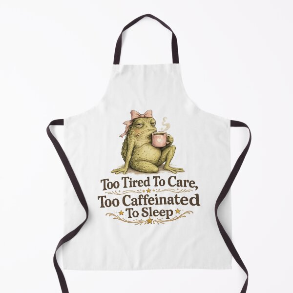 Item preview, Too Tired To Care Too Caffeinated To Sleep designed and sold by afr-saad.