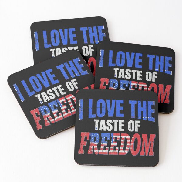 Item preview, I Love The Taste Of Freedom Patriotic American Flag July Fourth Merch designed and sold by DienesAngele.