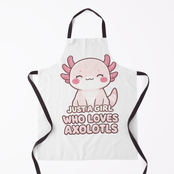 Item preview, Just A Girl Who Loves Axolotls Cute Shirt designed and sold by Arties4Bread⭐⭐⭐⭐⭐.