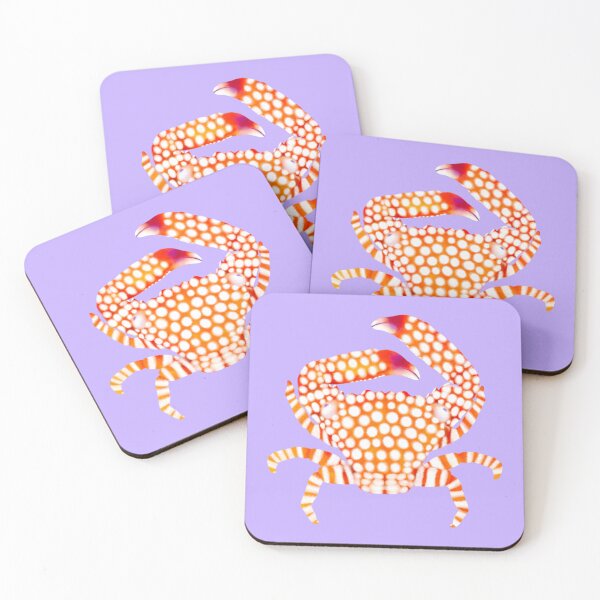 Item preview, Saltwater Society | Red-spotted trapeze crab designed and sold by prntsystm.