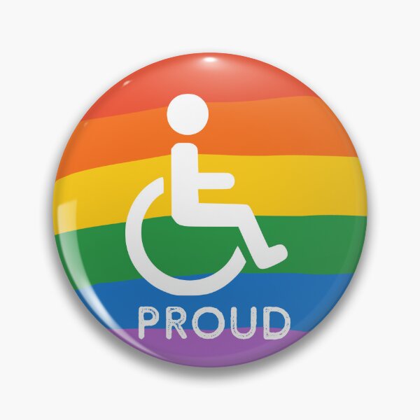 Item preview, Disabled and proud designed and sold by chronisch.sichtbar.