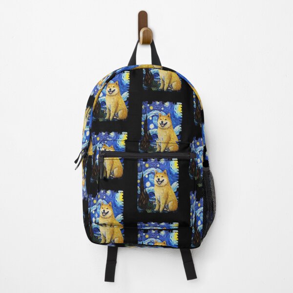 Item preview, Funny Akita Starry Night Illustration Mom Dad Kids designed and sold by rafaeltto.