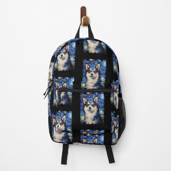 Item preview, Funny Alaskan Klee Kai Starry Night Illustration Mom Dad Kids designed and sold by rafaeltto.