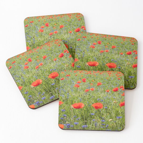 Item preview, Wild Poppy Field - Vibrant Summer Meadow designed and sold by alicjamiekina.