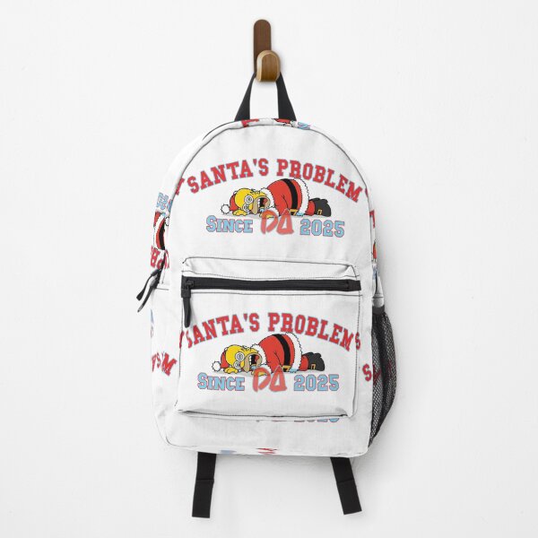 Item preview, Vintage Varsity Santas Problem Since 2025 Funny Tired Santa Claus Retro Streetwear Graphic designed and sold by DesignArtist.ia.