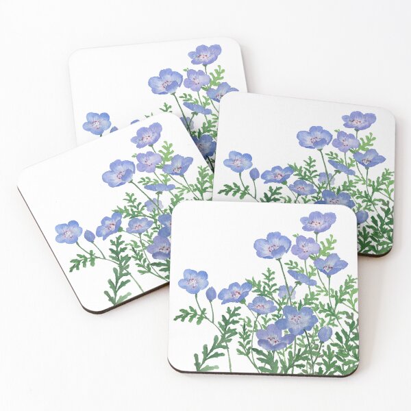 Item preview, February 21st birthday flower Nemophila designed and sold by birthflower.
