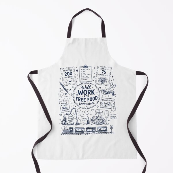 Item preview, Will work for free food enthusiast designed and sold by Peerless-Prime.