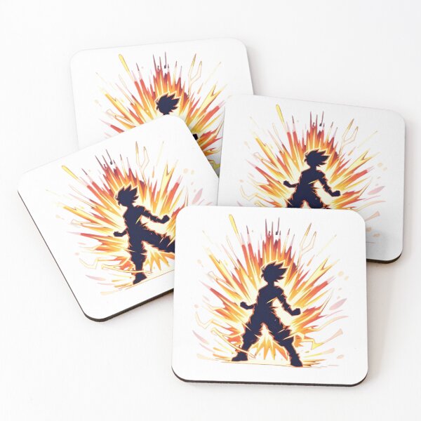 Item preview, Anime Power Up Silhouette — Shonen Fan Art Sticker designed and sold by tommysworks.