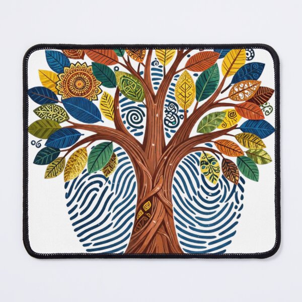 Item preview, Tree of Cultures Fingerprint Art designed and sold by vsl363.