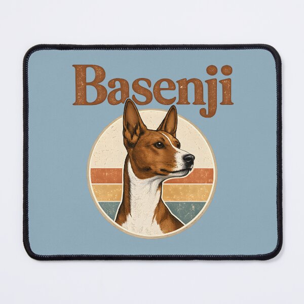 Item preview, Vintage Basenji Dog Design designed and sold by blankTeeShirt.