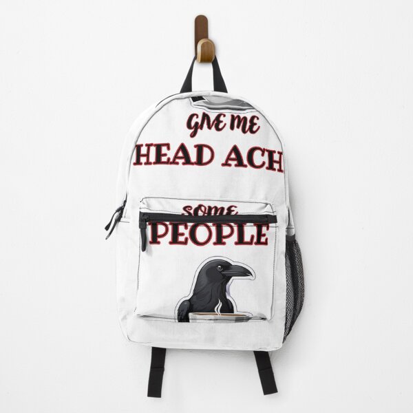 Item preview, Some People Give Me Headache Crow Coffee designed and sold by SoftAuraStudi0.