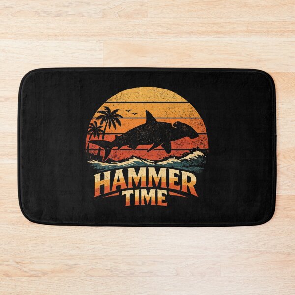 Item preview, Hammer Time - Hammerhead Shark Vintage Sunset Ocean designed and sold by SidTastic .