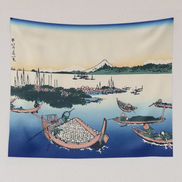 Artikelvorschau, Tsukuda-Insel in der Musashi-Provinz - Katsushika Hokusai entworfen und verkauft von themasters.
