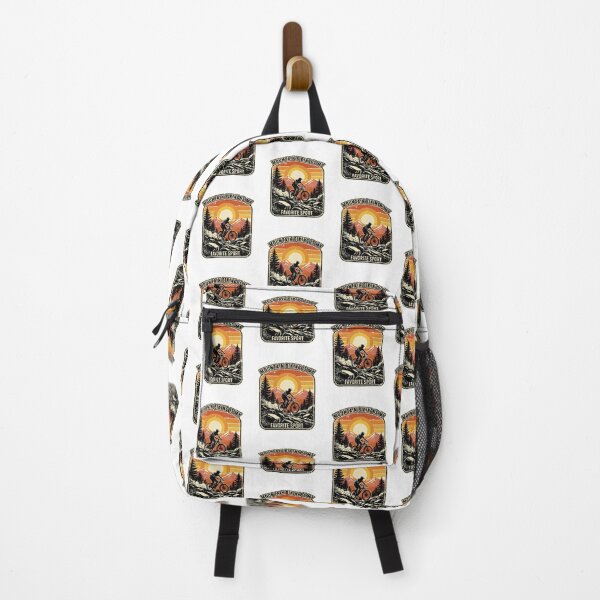 Item preview, Vintage Mountain Biking Sunset Trail Graphic designed and sold by DariaOltes.