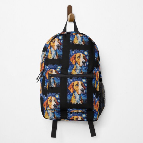 Item preview, Funny American Foxhound Starry Night Illustration Mom Dad Kids designed and sold by rafaeltto.