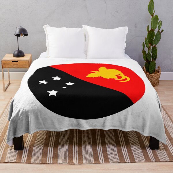 Item preview, Papua New Guinea Circle Flag PG designed and sold by shitpostee.