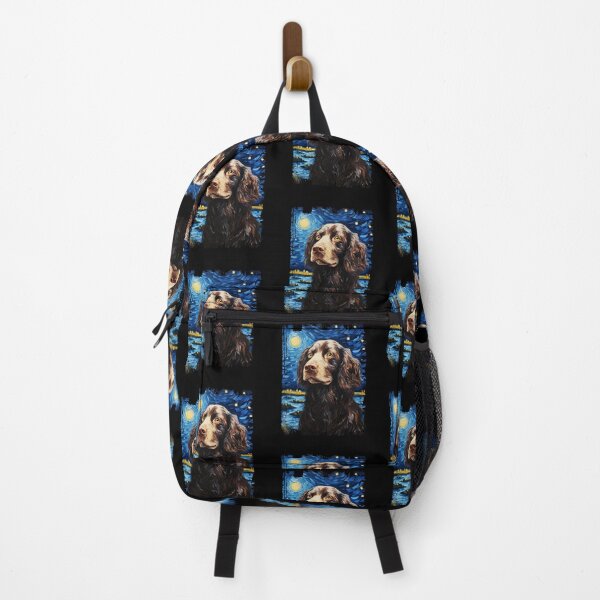 Item preview, Funny American Water Spaniel Starry Night Illustration Mom Dad Kids designed and sold by rafaeltto.
