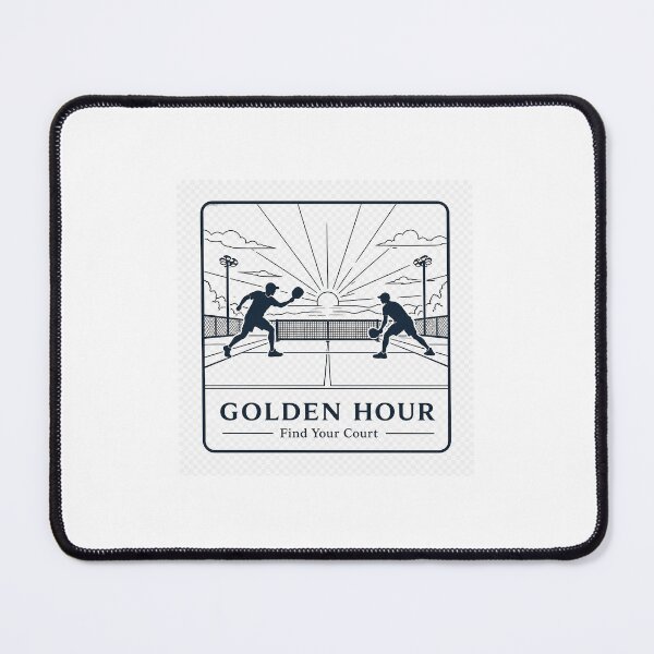 Item preview, Pickleball Sunset Court Print Golden Hour Wall Art Pickleball Decor Gift designed and sold by Sam-A-R.