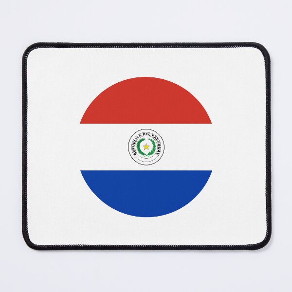 Item preview, Paraguay Circle Flag PY designed and sold by shitpostee.