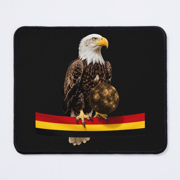 Item preview, The eagle sits with the football on the Germany banner designed and sold by Segasprojects.