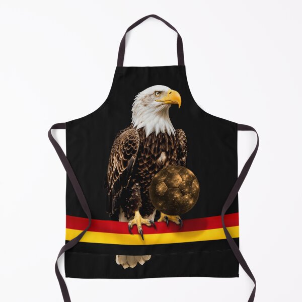 Item preview, The eagle sits with the football on the Germany banner designed and sold by Segasprojects.