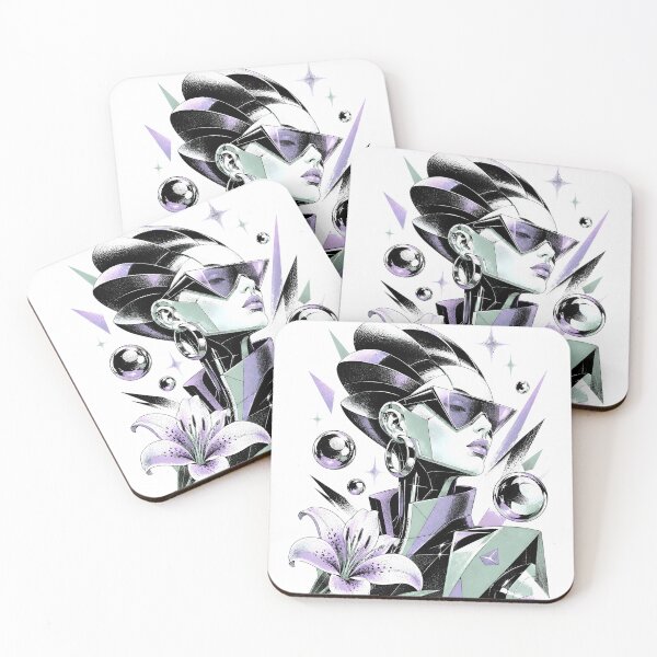 Item preview, Cyber Muse With Lily designed and sold by Craft Design Alchemy.