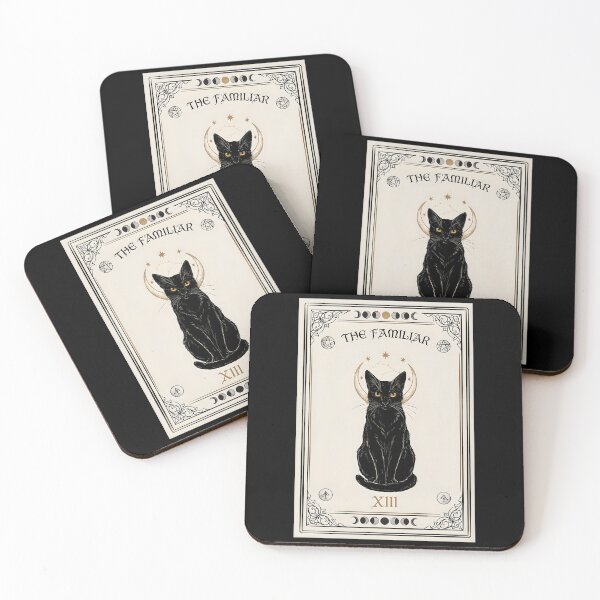 Item preview, Witchcore Black Cat Tarot Shirt The Familiar XIII Celestial Cat Witch Gift Unisex Gothic Tee designed and sold by VoidPixelAU.