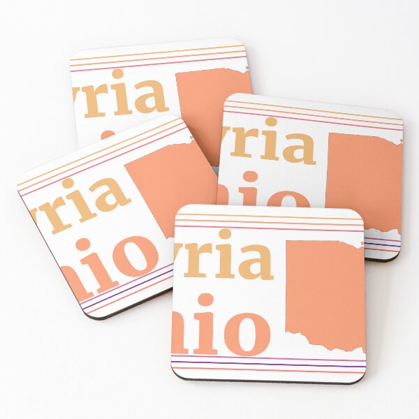Item preview, Elyria Ohio City Marked On Map designed and sold by TheIconSmith.