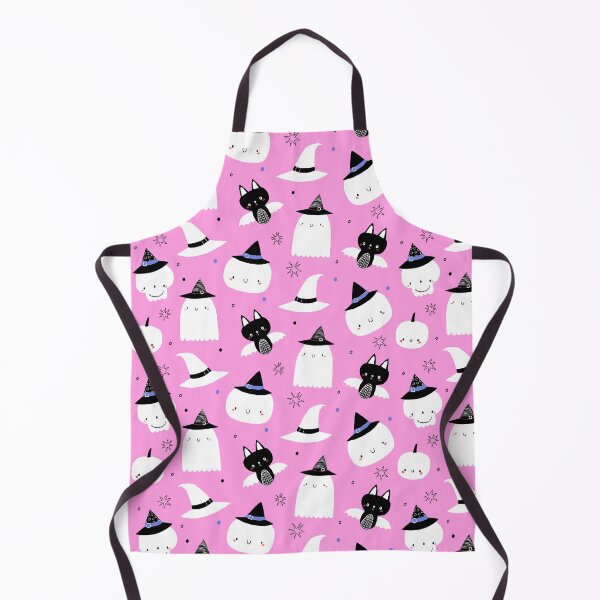 Item preview, Cute hand drawn Halloween seamless pattern designed and sold by the-myro.