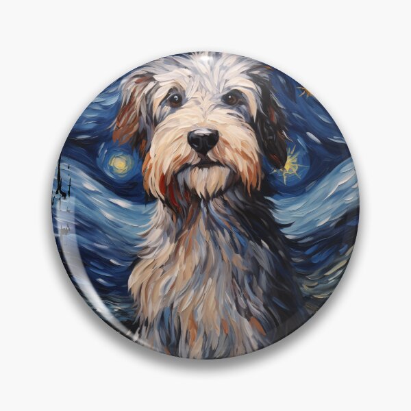 Item preview, Funny Aussiedoodle Starry Night Illustration Mom Dad Kids designed and sold by rafaeltto.