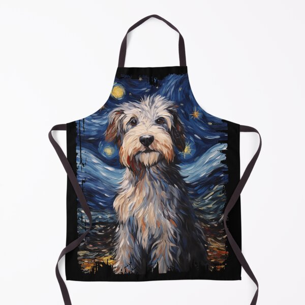 Item preview, Funny Aussiedoodle Starry Night Illustration Mom Dad Kids designed and sold by rafaeltto.