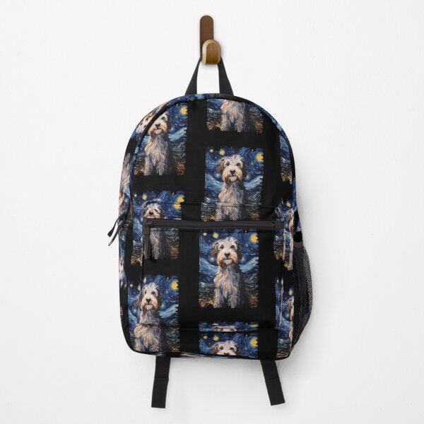 Item preview, Funny Aussiedoodle Starry Night Illustration Mom Dad Kids designed and sold by rafaeltto.