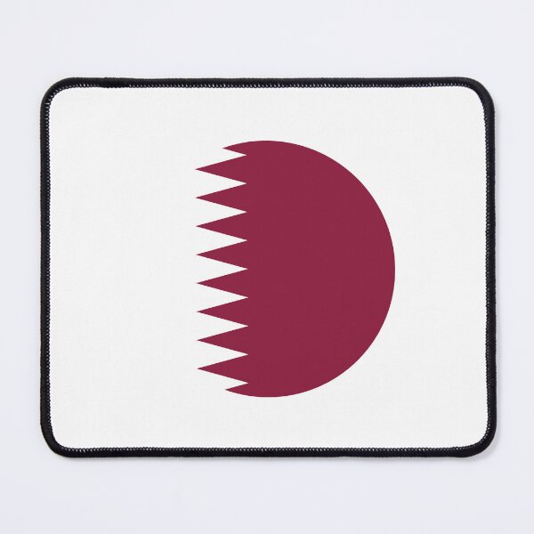 Item preview, Qatar Circle Flag QA designed and sold by shitpostee.