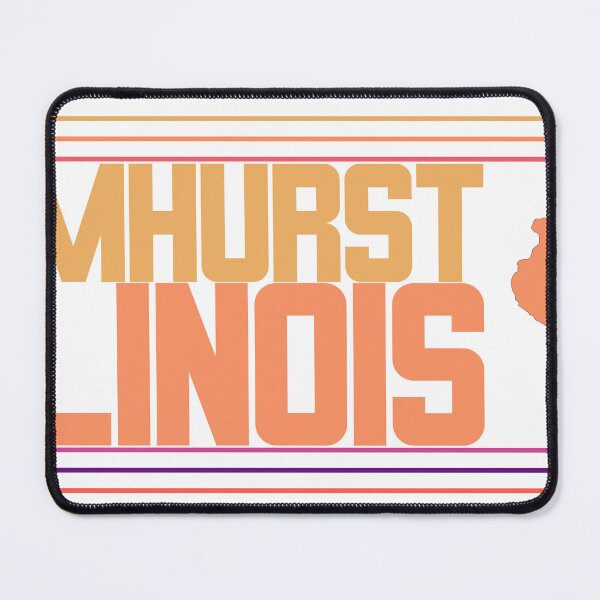 Item preview, Elmhurst Illinois City Marked On Map designed and sold by TheIconSmith.