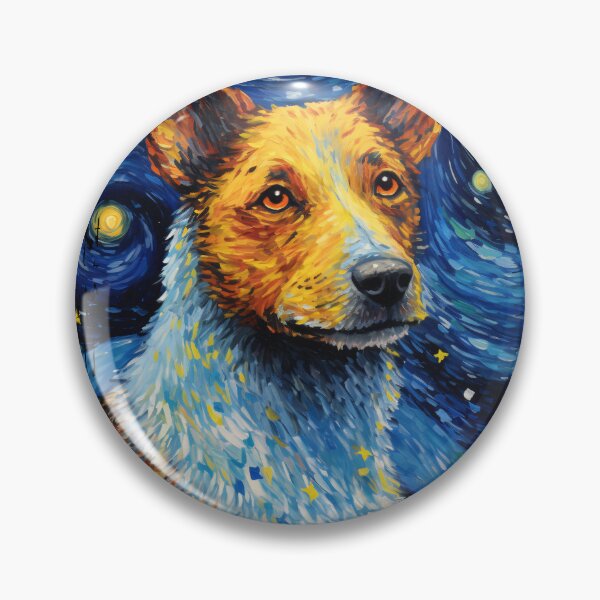 Item preview, Funny Australian Cattle Starry Night Illustration Mom Dad Kids designed and sold by rafaeltto.