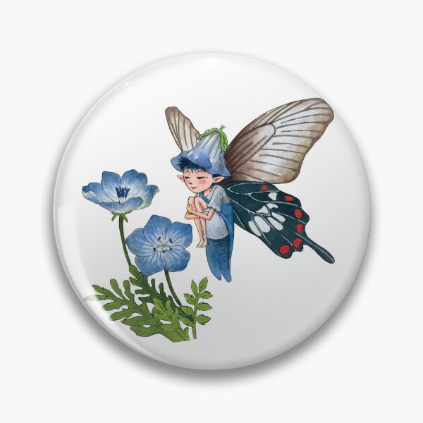 Item preview, February 21st birthday flower Nemophila Fairy designed and sold by 366birthflower.