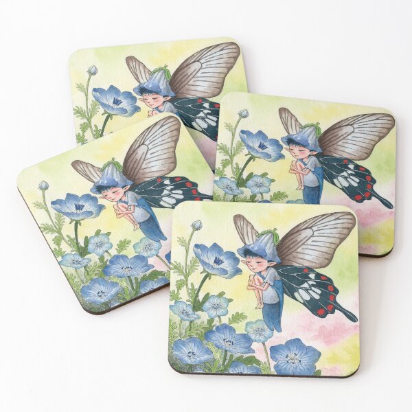 Item preview, February 21st birthday flower Nemophila Fairy designed and sold by birthflower.