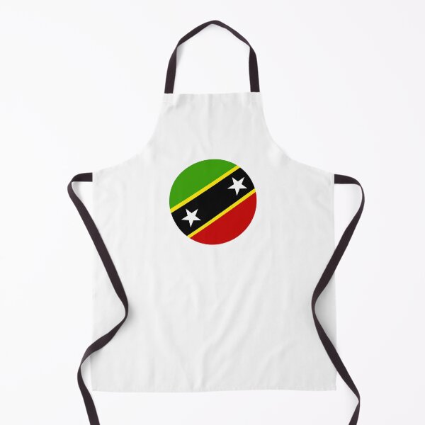 Item preview, Saint Kitts And Nevis Circle Flag KN designed and sold by shitpostee.