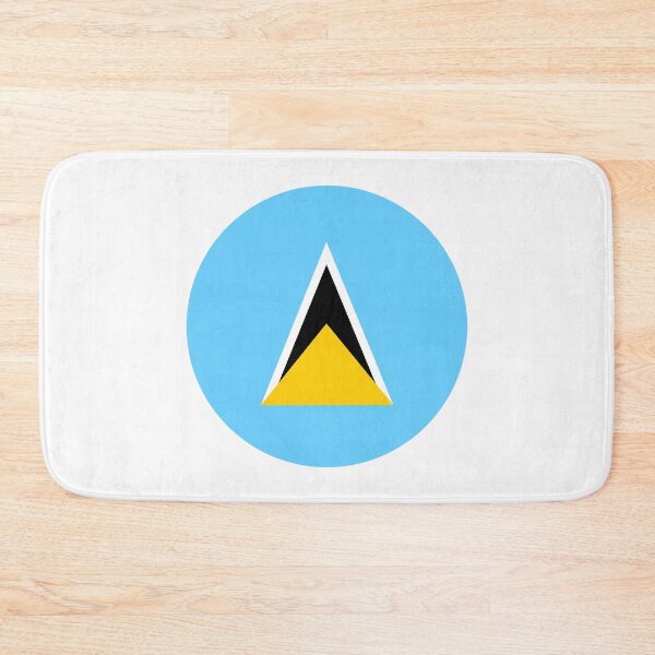 Item preview, Saint Lucia Circle Flag LC designed and sold by shitpostee.