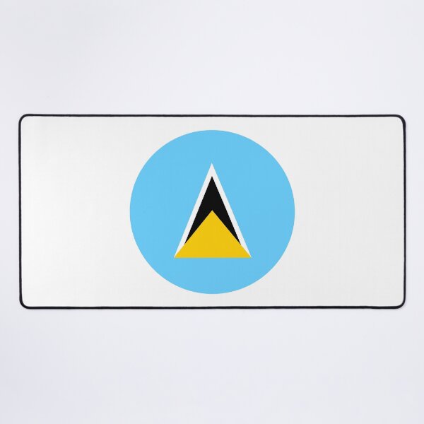 Item preview, Saint Lucia Circle Flag LC designed and sold by shitpostee.
