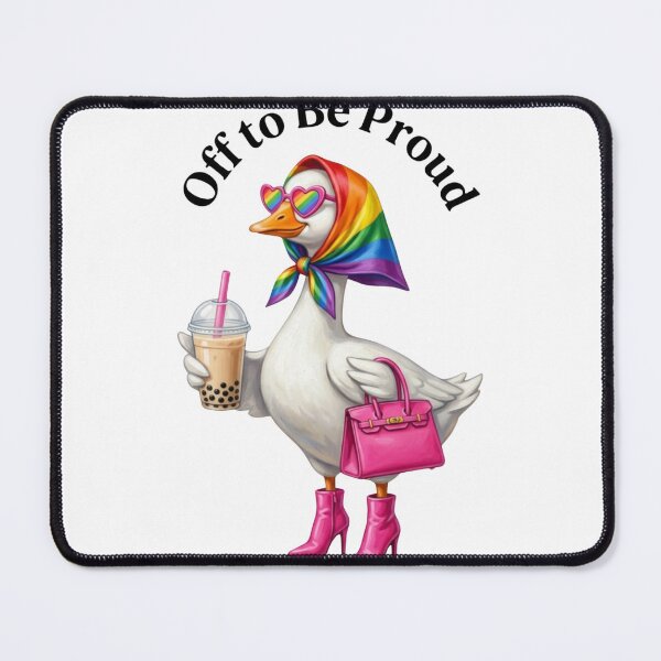 Item preview, Off To Be Proud Pride Goose designed and sold by Numair Baig.