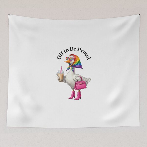 Item preview, Off To Be Proud Pride Goose designed and sold by Numair  Baig.