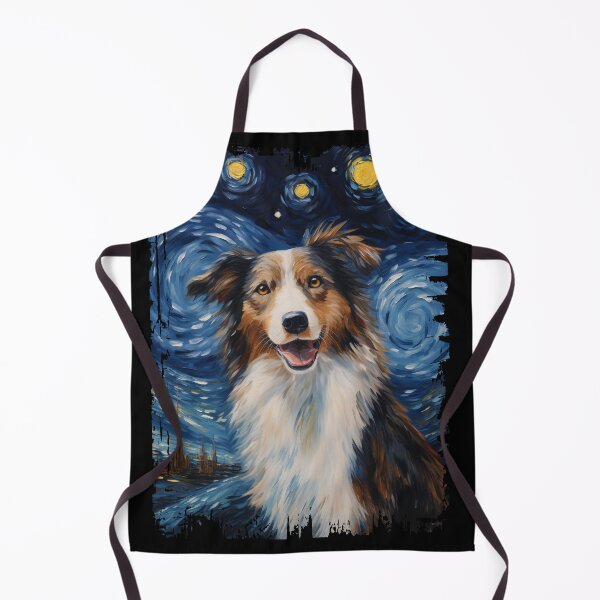 Item preview, Funny Australian Shepherd Starry Night Illustration Mom Dad Kids designed and sold by rafaeltto.