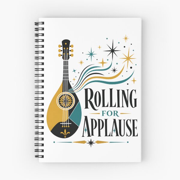Item preview, Rolling For Applause Bard Lute Fantasy Music Art designed and sold by Fenay Designs.