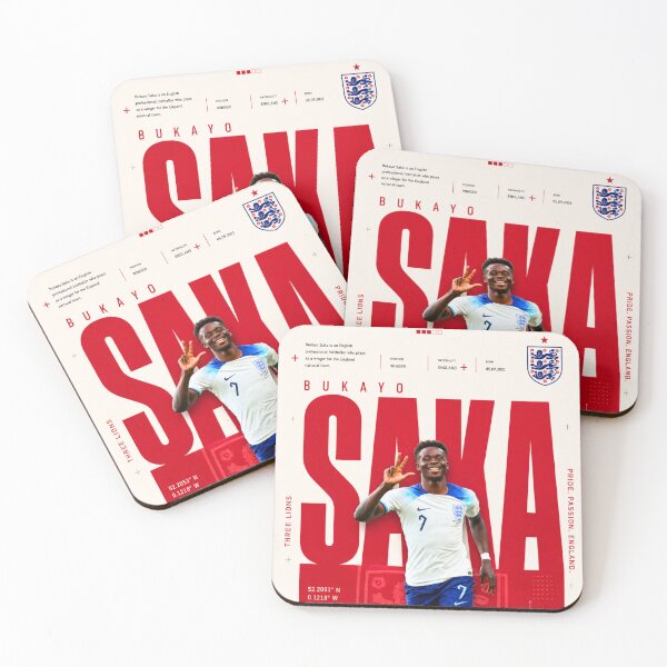 Item preview, Bukayo Saka | England designed and sold by Sector 99.