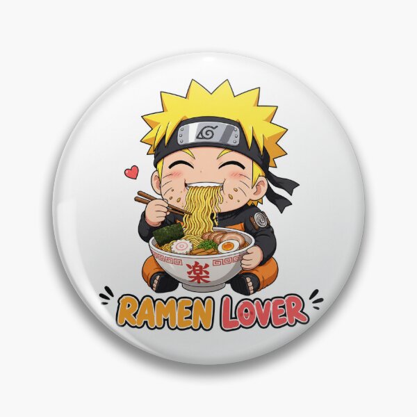 Item preview, Ramen Lover Chibi Ninja – Cute Anime Food Design designed and sold by Ali-neko-kawaii.