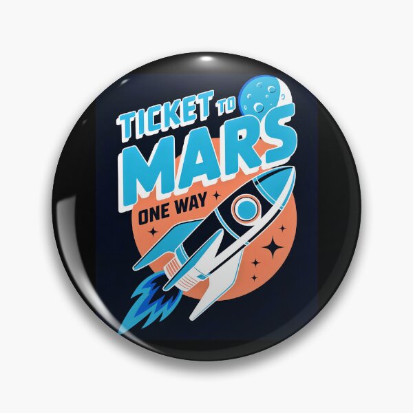 Item preview, Ticket to Mars designed and sold by Agu210.